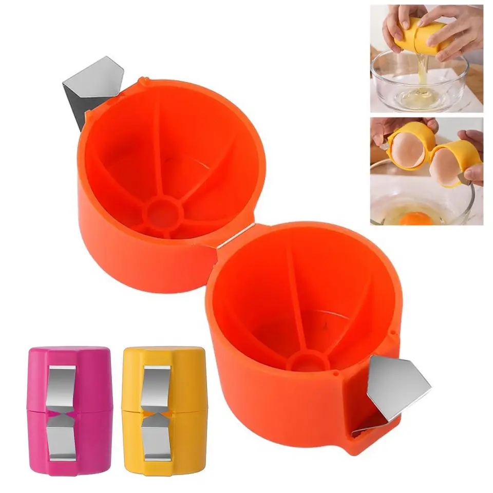 Egg Separator Tool - 卵の殻オープナー卵ビーター卵の殻セパレーター家庭用キッチンベーキングツールキッチンツール