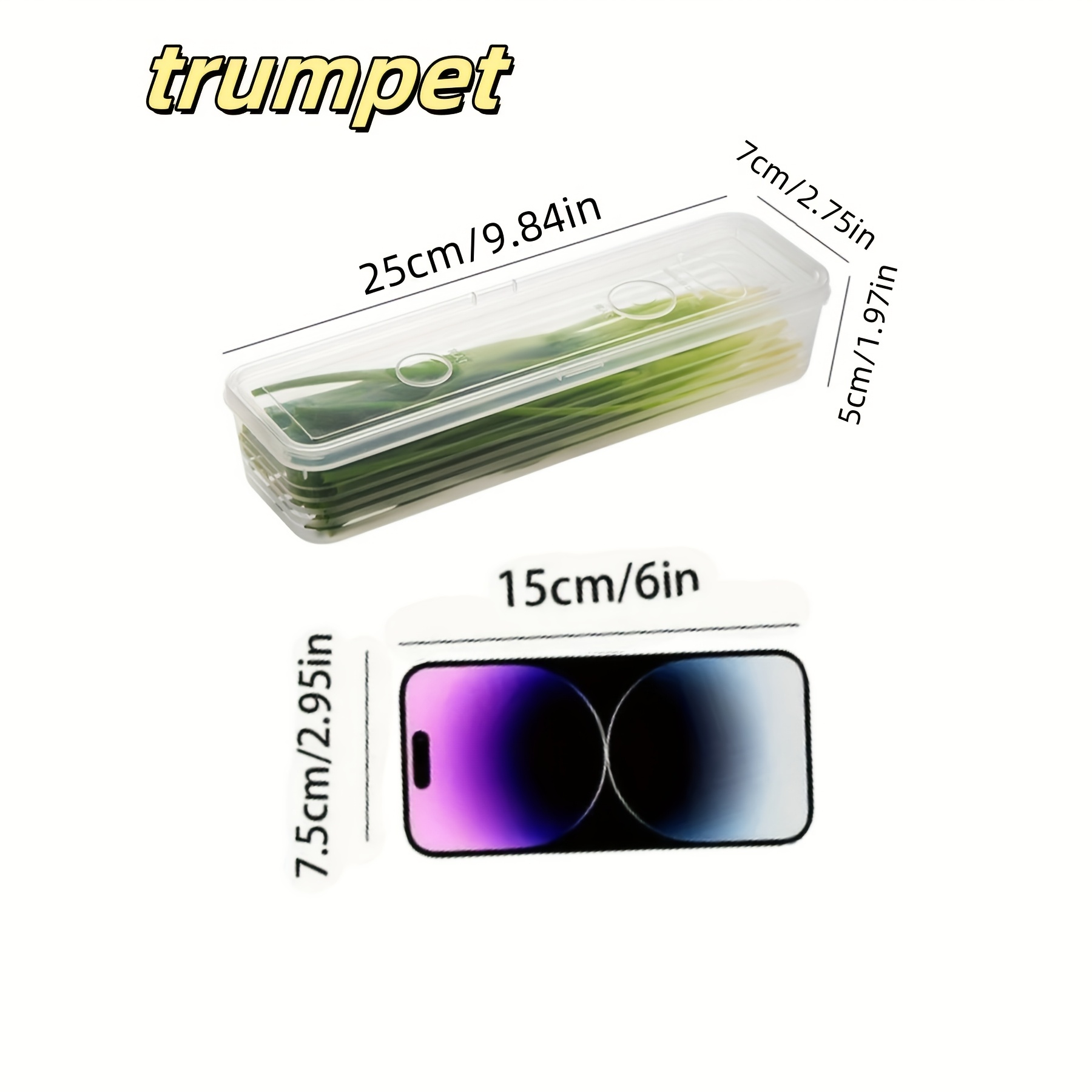 2/4/6個入り 食品野菜保存容器 - 冷蔵庫保存ボックス  - Kitchen Gadgets Organizer のレビューと価格