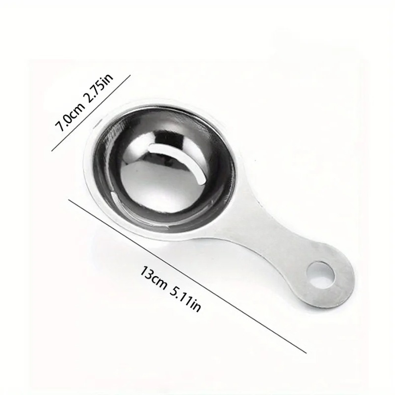 1pc ステンレス鋼の卵分離器、卵黄白身分離器、卵黄分離ツー - Egg Separator Tool のレビューと価格