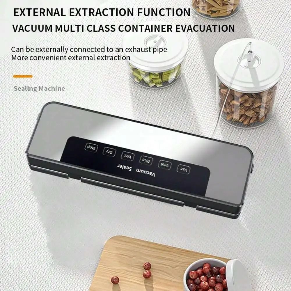 タッチボタン電動真空シーラー複数モード自動手動制御食品保存シ - Kitchen Gadgets Organizer のレビューと価格