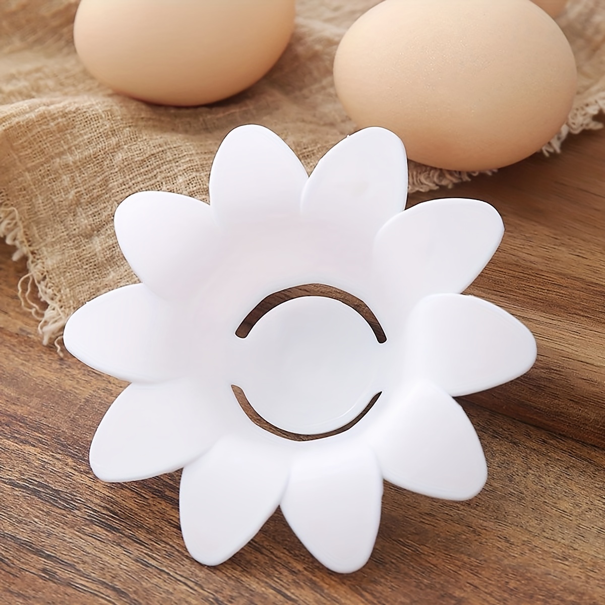 1個入り/可愛い花柄の卵白卵黄分離器 キッチンガジェット 製 - Egg Separator Tool のレビューと価格